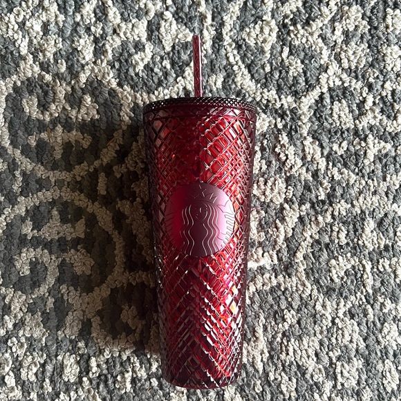 Starbucks Holiday 2022 Jewelled Merlot Iridescent  Tumbler Cold Cup- Venti - Picture 1 of 6